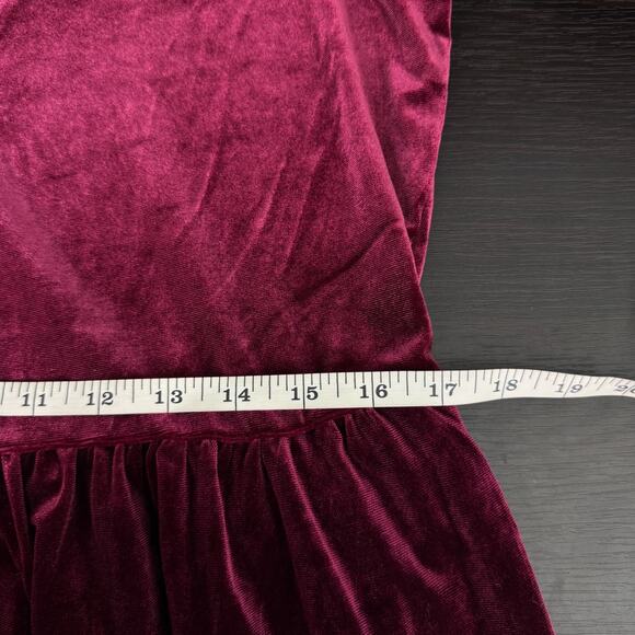 AMADI Greta Velvet Dress Womens Large Anthropologie Holiday Party Christmas NEW - Picture 11 of 13